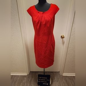Red Sheath dress